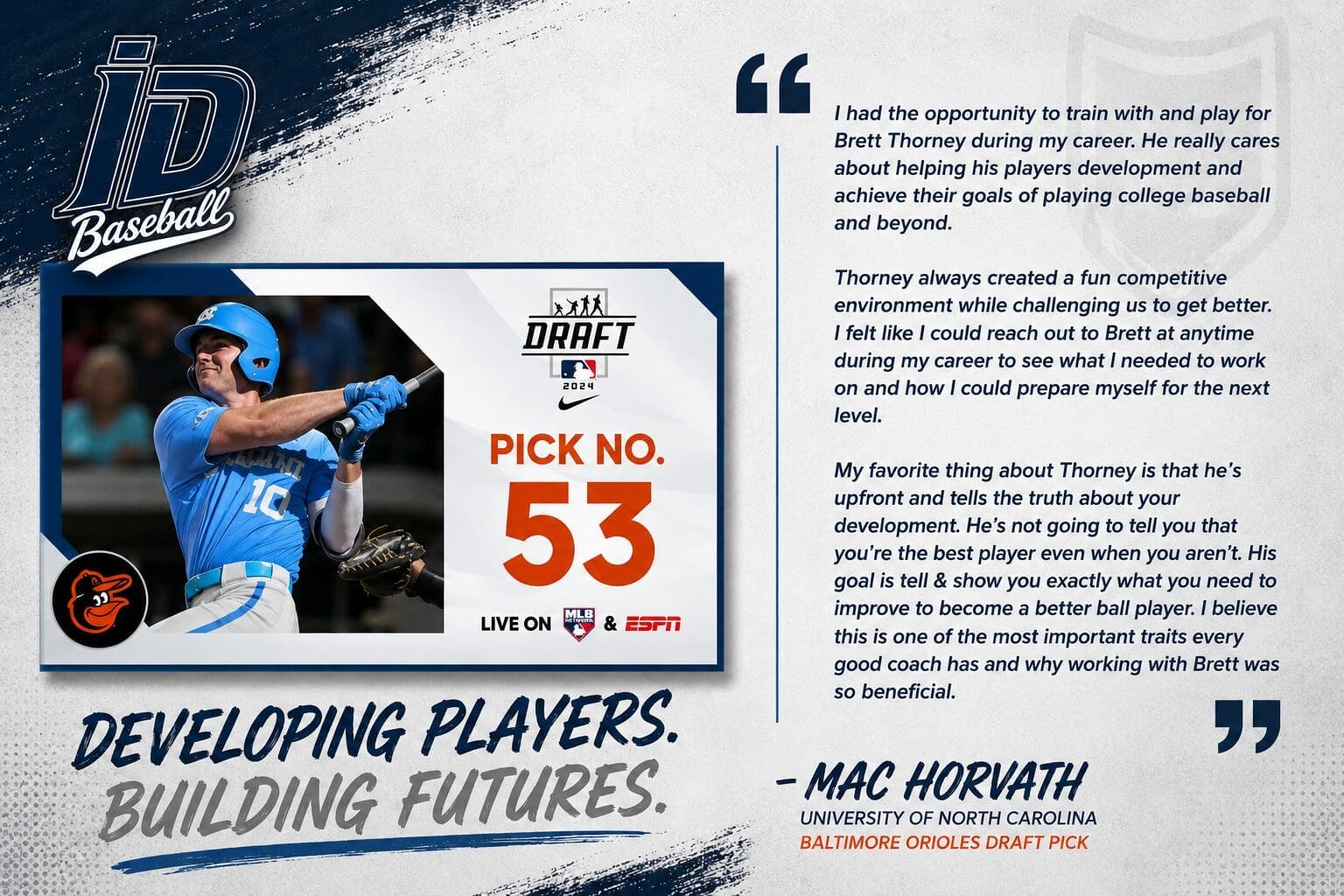 Mac Horvath - Testimonial